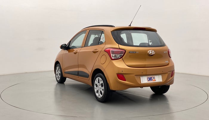 2015 Hyundai Grand i10 SPORTZ 1.2 KAPPA VTVT, Petrol, Manual, 8,714 km, Left Back Diagonal