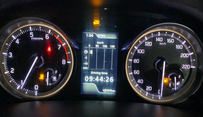 2024 Maruti Ertiga   VXI (O) CNG, CNG, Manual, 18,586 km, Odometer Image