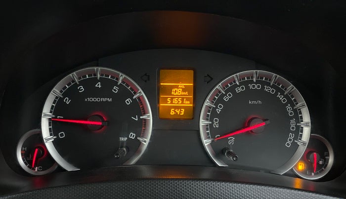 2014 Maruti Swift VXI D, Petrol, Manual, 51,788 km, Odometer Image