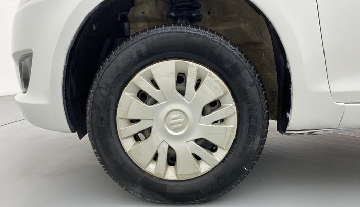 2014 Maruti Swift VXI D, Petrol, Manual, 51,788 km, Left Front Wheel