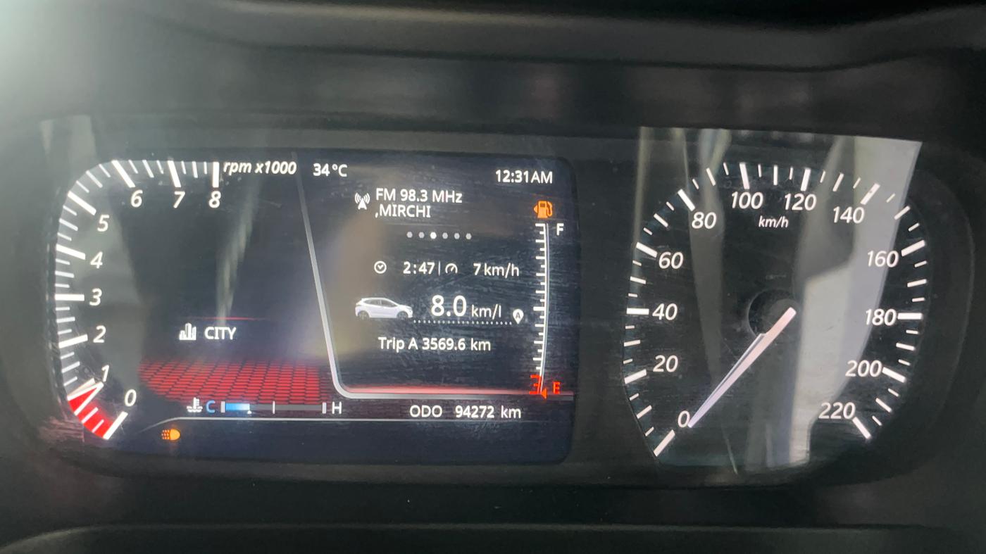 2021 Tata ALTROZ XZ PETROL, Petrol, Manual, 94,303 km, Odometer Image