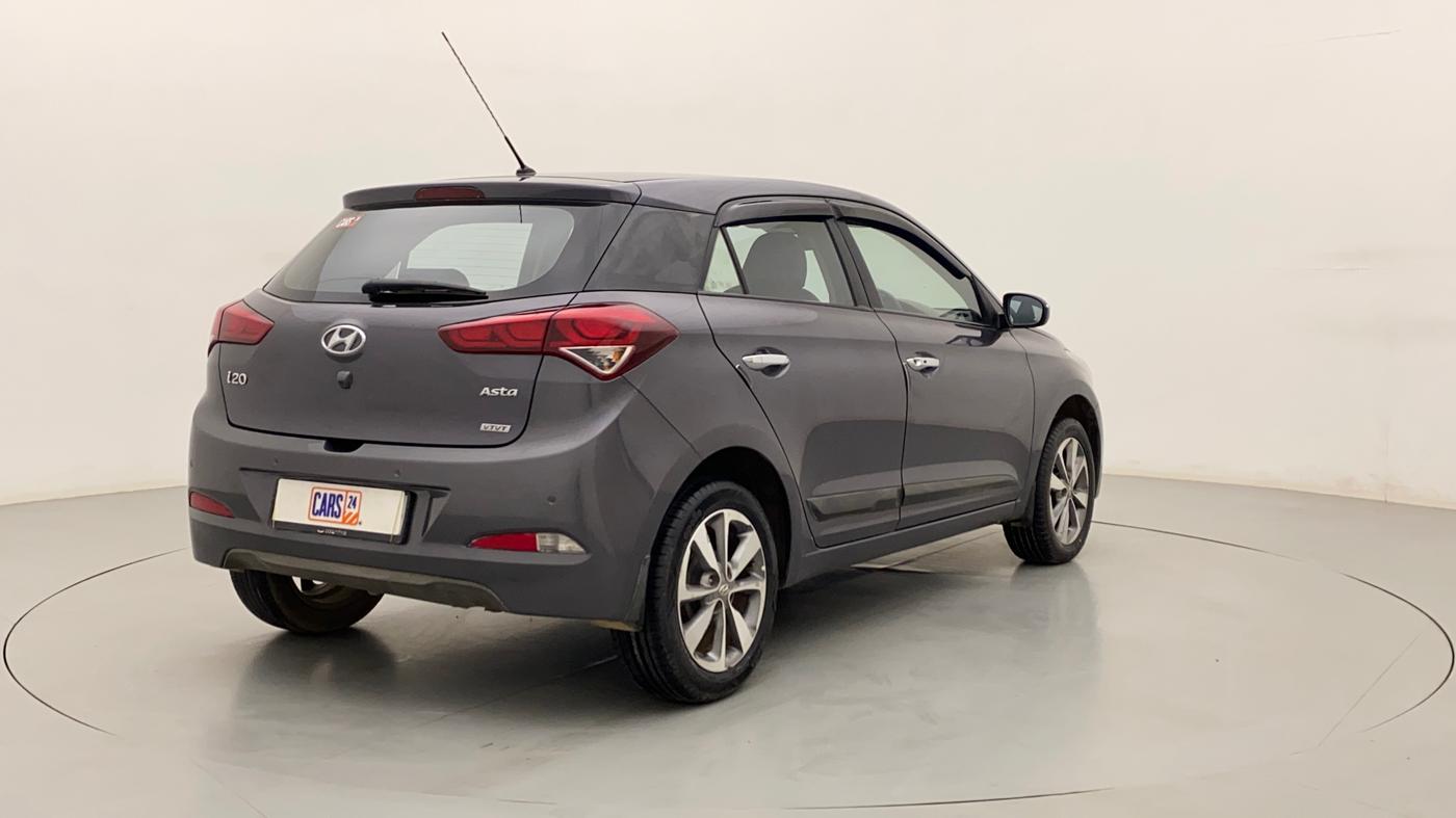 2015 Hyundai Elite i20 ASTA 1.2, Petrol, Manual, 58,324 km, Right Back Diagonal
