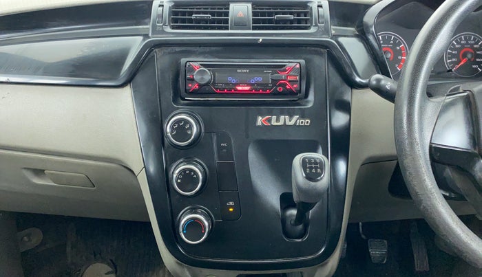 2017 Mahindra Kuv100 K4 6 STR, Petrol, Manual, 36,190 km, Air Conditioner