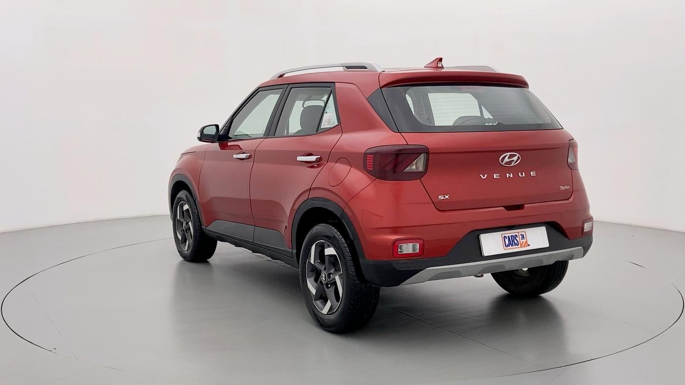2019 Hyundai VENUE 1.0 TURBO GDI SX+ AT, Petrol, Automatic, 14,667 km, Left Back Diagonal