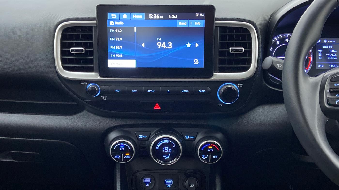 2019 Hyundai VENUE 1.0 TURBO GDI SX+ AT, Petrol, Automatic, 14,667 km, Air Conditioner