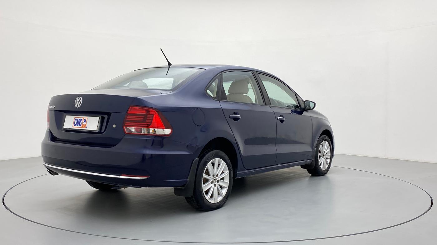 2015 Volkswagen Vento HIGHLINE PETROL, Petrol, Manual, 60,003 km, Right Back Diagonal