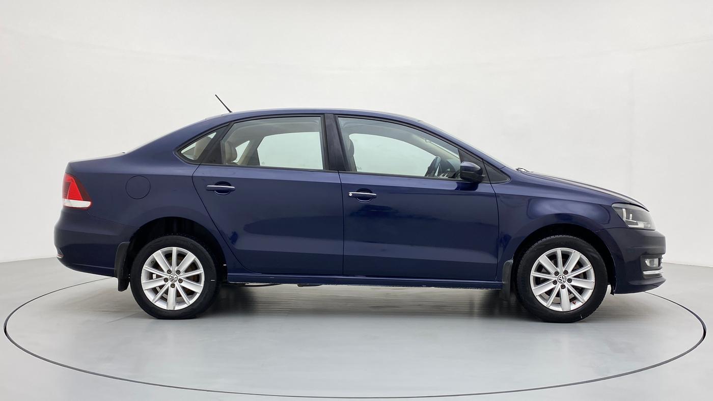 2015 Volkswagen Vento HIGHLINE PETROL, Petrol, Manual, 60,003 km, Right Side View
