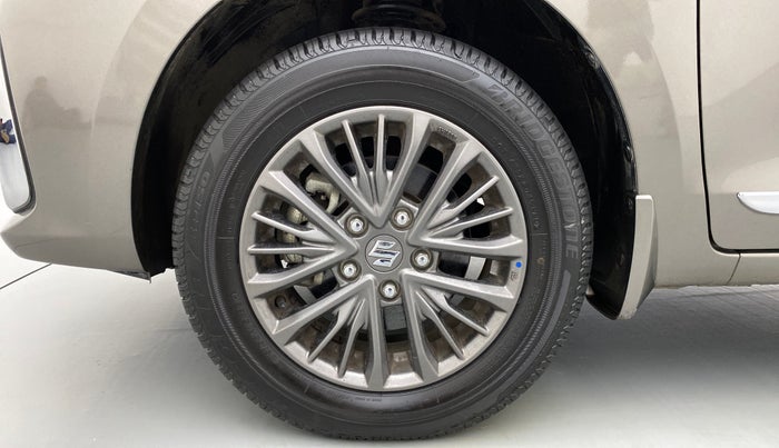 2020 Maruti Ertiga ZXI Plus SHVS, Petrol, Manual, 8,601 km, Left Front Wheel