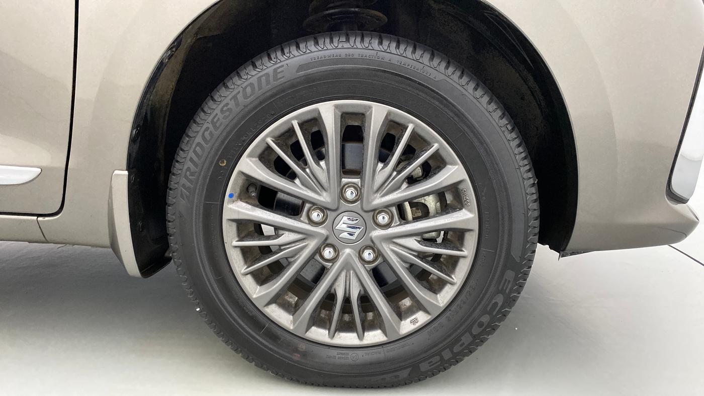 2020 Maruti Ertiga ZXI Plus SHVS, Petrol, Manual, 8,601 km, Right Front Wheel