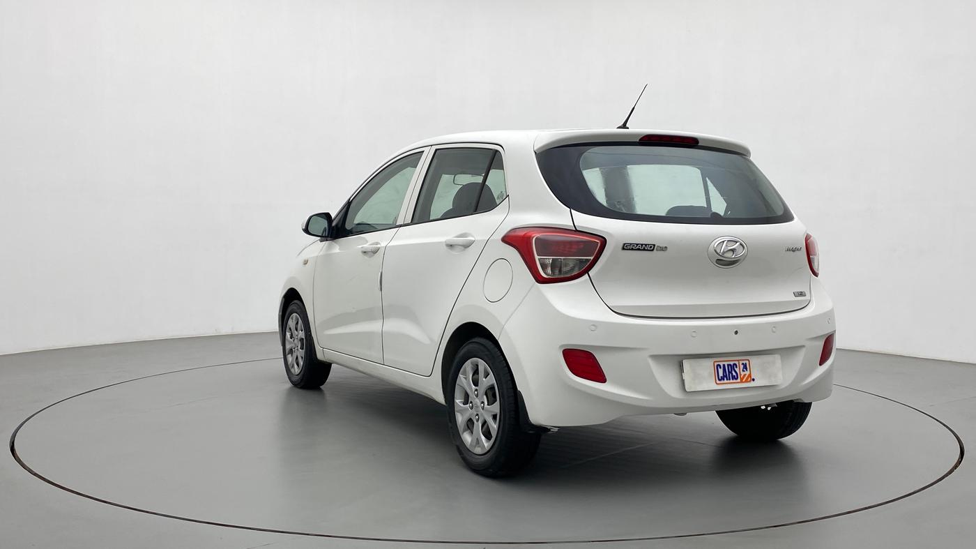 2015 Hyundai Grand i10 MAGNA 1.2 KAPPA VTVT, CNG, Manual, 75,716 km, Left Back Diagonal