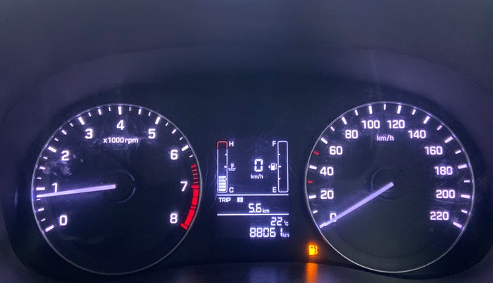 2016 Hyundai Creta SX PLUS 1.6 PETROL, Petrol, Manual, 88,174 km, Odometer Image