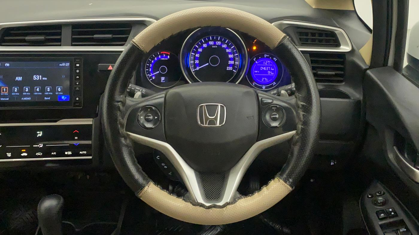 2019 Honda Jazz 1.2L I-VTEC VX CVT, Petrol, Automatic, 46,371 km, Steering Wheel Close Up