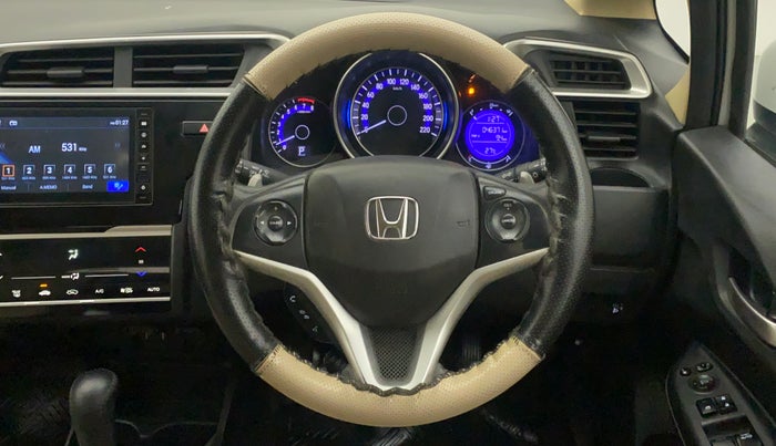 2019 Honda Jazz 1.2L I-VTEC VX CVT, Petrol, Automatic, 46,371 km, Steering Wheel Close Up