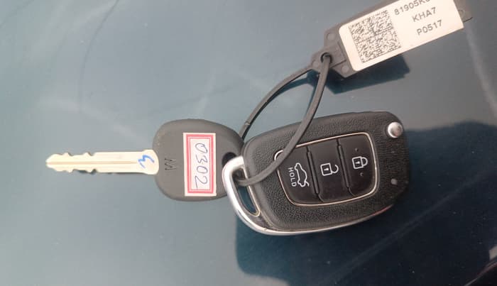 2020 Hyundai GRAND I10 NIOS SPORTZ AMT 1.2 KAPPA VTVT, Petrol, Automatic, 27,340 km, Key Close Up