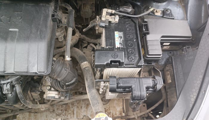 2020 Hyundai GRAND I10 NIOS SPORTZ AMT 1.2 KAPPA VTVT, Petrol, Automatic, 27,340 km, Engine View - Left