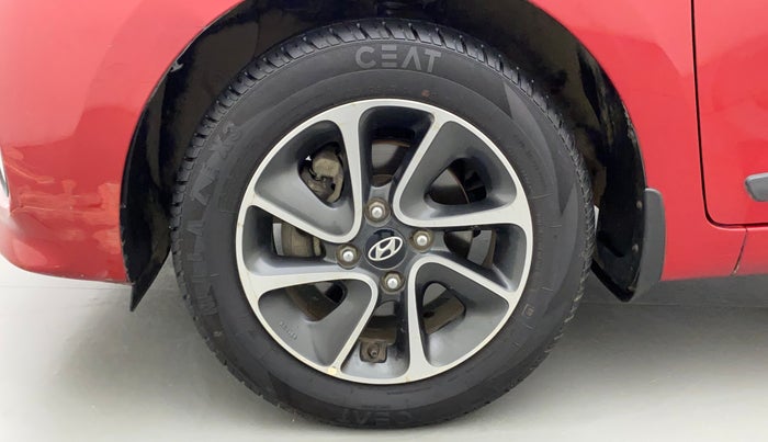 2017 Hyundai Grand i10 ASTA 1.2 KAPPA VTVT, Petrol, Manual, 40,120 km, Left Front Wheel