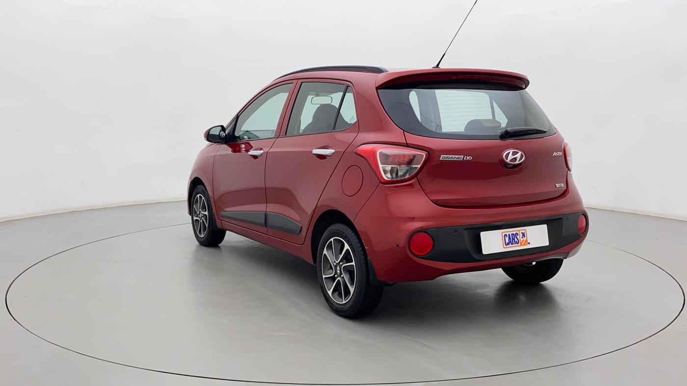 2017 Hyundai Grand i10 ASTA 1.2 KAPPA VTVT, Petrol, Manual, 40,120 km, Left Back Diagonal