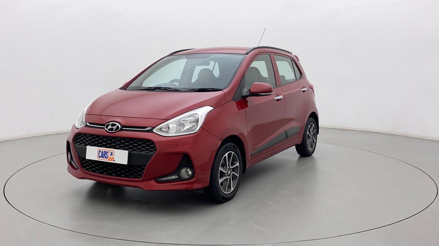 2017 Hyundai Grand i10 ASTA 1.2 KAPPA VTVT, Petrol, Manual, 40,120 km, Left Front Diagonal