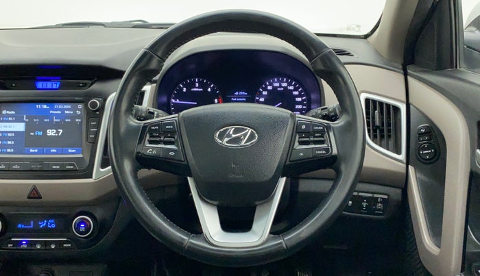 2019 Hyundai Creta SX (O) 1.6 DIESEL, Diesel, Manual, 72,781 km, Steering Wheel Close Up