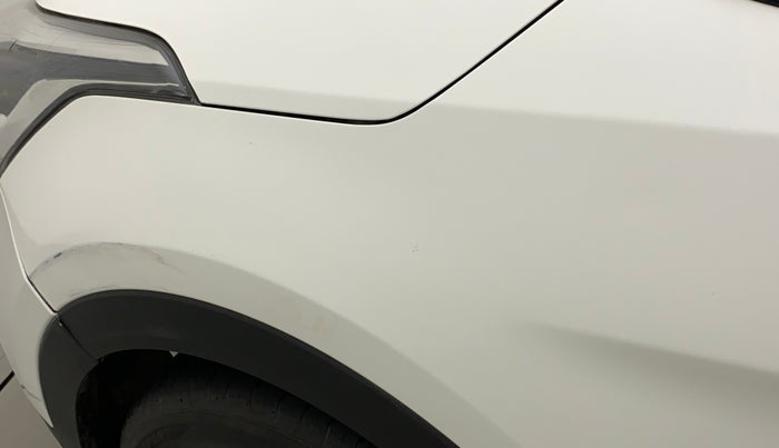 2019 Hyundai Creta SX (O) 1.6 DIESEL, Diesel, Manual, 72,781 km, Left fender - Paint has minor damage