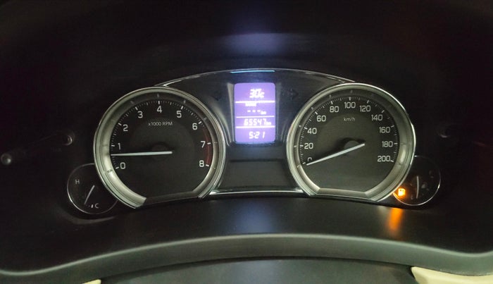 2017 Maruti Ciaz ZETA 1.4  MT PETROL, Petrol, Manual, 65,539 km, Odometer Image