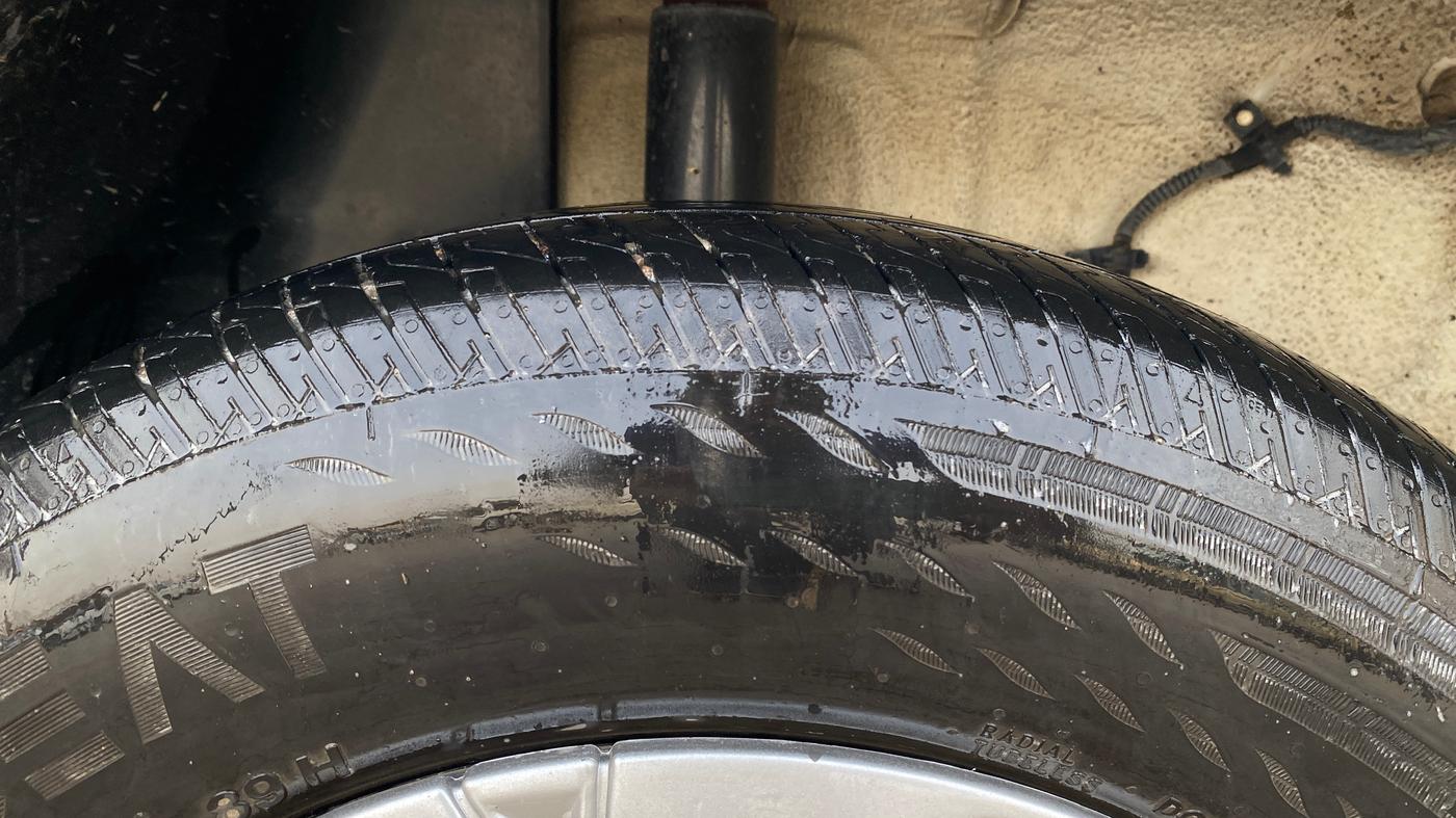 2024 Tata PUNCH ADVENTURE MT CNG , CNG, Manual, 31,404 km, Right Rear Tyre Tread