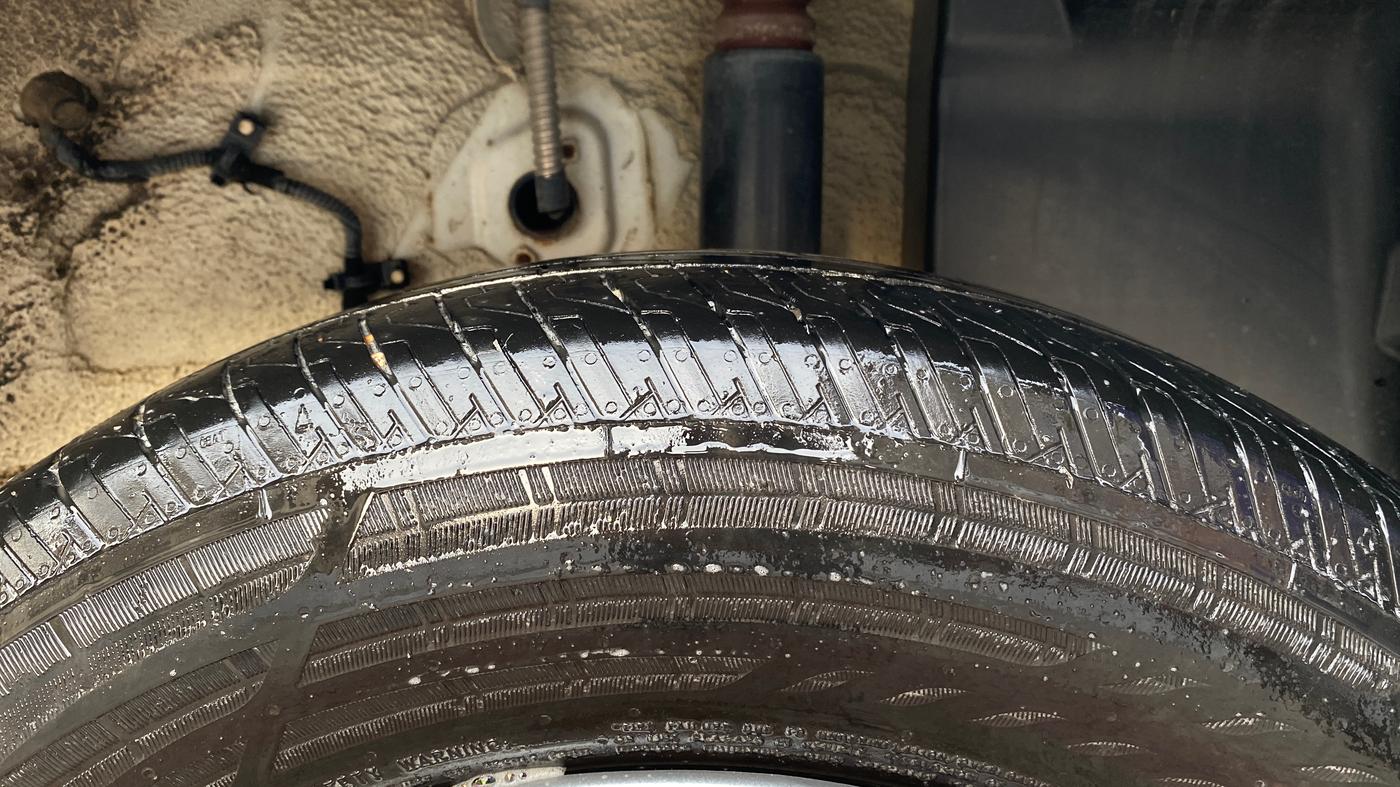 2024 Tata PUNCH ADVENTURE MT CNG , CNG, Manual, 31,404 km, Left Rear Tyre Tread