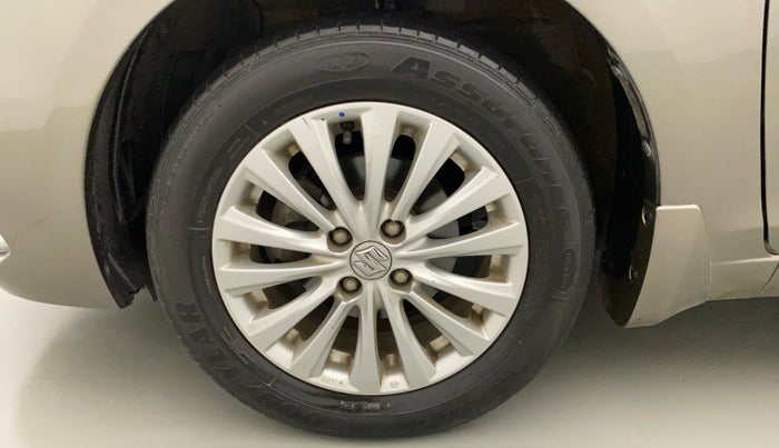 2018 Maruti Ciaz ZETA 1.5 SHVS MT PETROL, Petrol, Manual, 62,709 km, Left Front Wheel