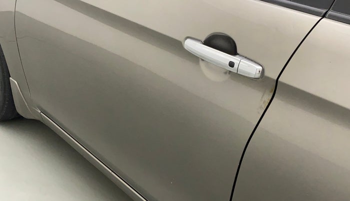 2018 Maruti Ciaz ZETA 1.5 SHVS MT PETROL, Petrol, Manual, 62,709 km, Front passenger door - Slightly dented