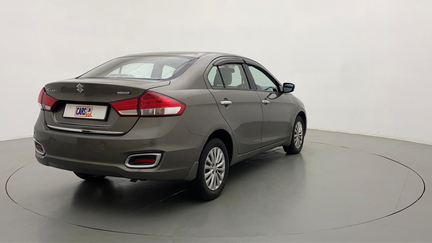 2018 Maruti Ciaz ZETA 1.5 SHVS MT PETROL, Petrol, Manual, 62,709 km, Right Back Diagonal