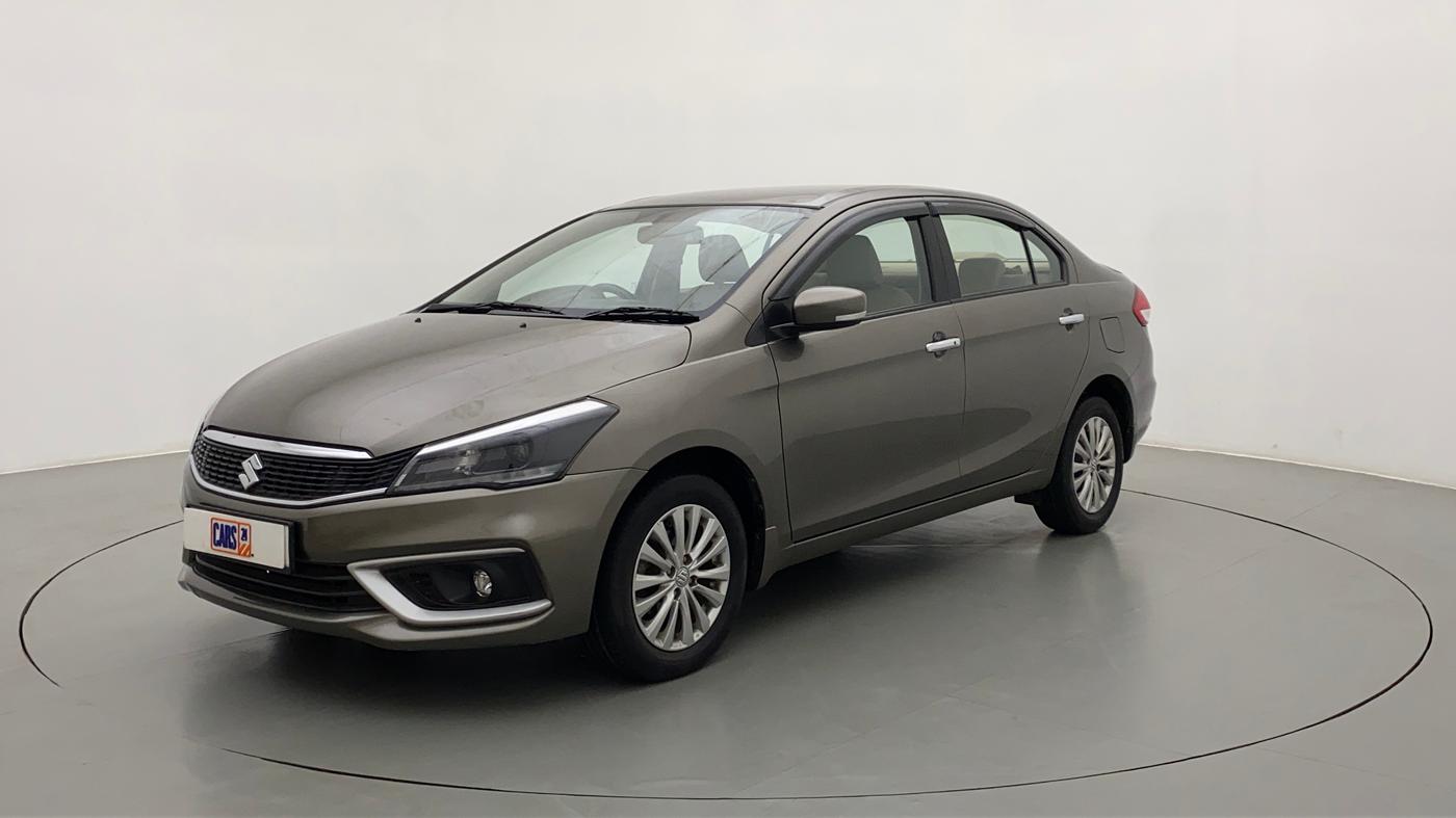 2018 Maruti Ciaz ZETA 1.5 SHVS MT PETROL, Petrol, Manual, 62,709 km, Left Front Diagonal