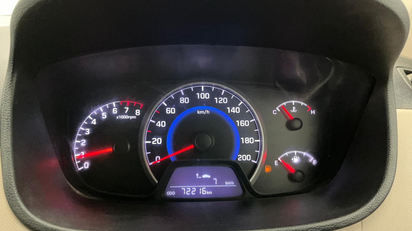 2014 Hyundai Grand i10 MAGNA 1.2 KAPPA VTVT, Petrol, Manual, 72,212 km, Odometer Image
