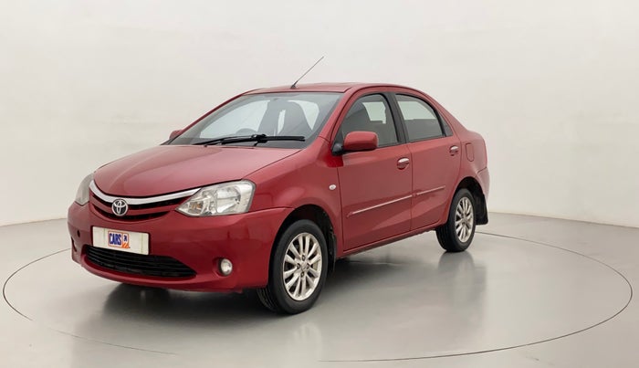 2011 Toyota Etios V, Petrol, Manual, 87,194 km, Left Front Diagonal
