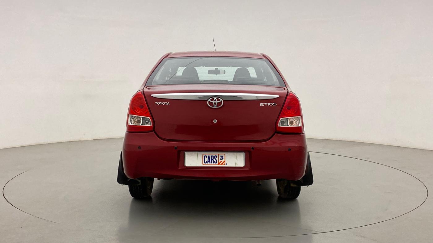 2011 Toyota Etios V, Petrol, Manual, 87,194 km, Back/Rear
