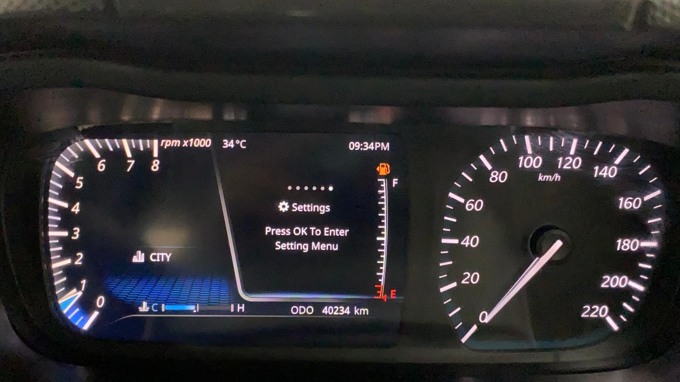 2020 Tata ALTROZ XZ PETROL, Petrol, Manual, 40,234 km, Odometer Image