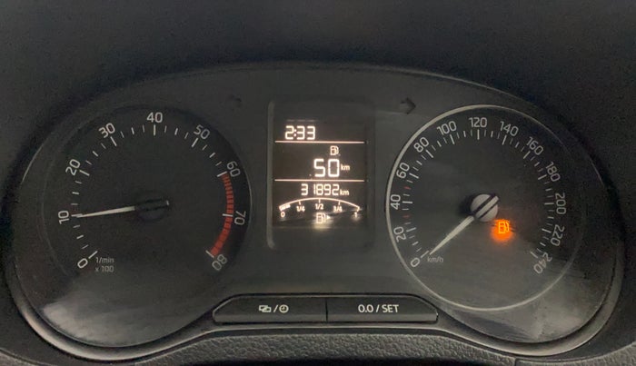 2021 Skoda Rapid 1.0 AMBITION TSI MT, Petrol, Manual, 31,848 km, Odometer Image