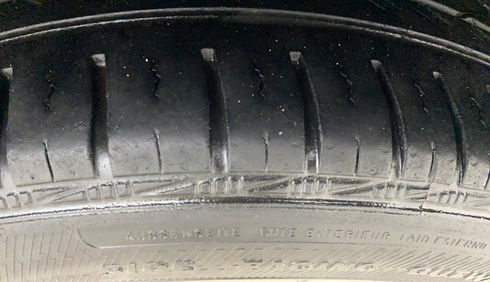 2021 Skoda Rapid 1.0 AMBITION TSI MT, Petrol, Manual, 31,848 km, Left Rear Tyre Tread