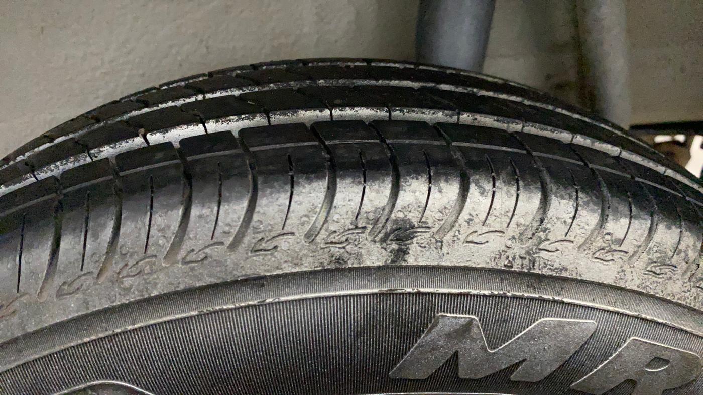 2021 Maruti S PRESSO VXI, Petrol, Manual, 99,808 km, Left Rear Tyre Tread