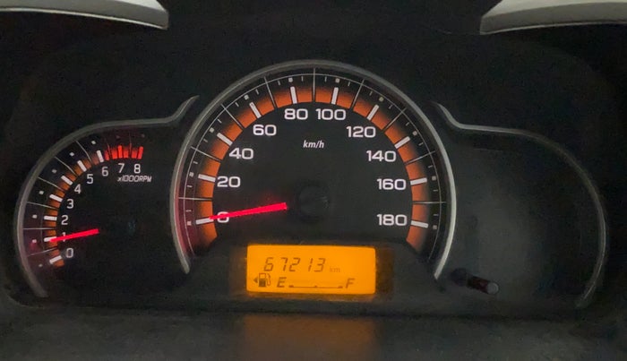 2015 Maruti Alto K10 VXI, Petrol, Manual, 67,212 km, Odometer Image