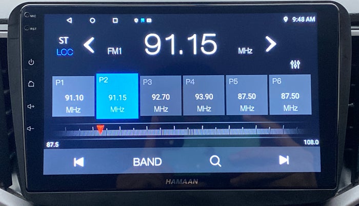 2021 Maruti Baleno DELTA PETROL 1.2, Petrol, Manual, 3,790 km, Infotainment System