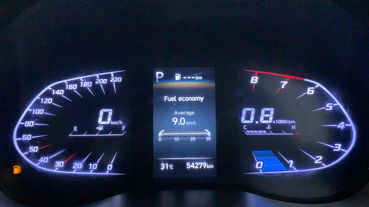 2020 Hyundai Verna SX (O) 1.0 TURBO DCT, Petrol, Automatic, 54,410 km, Odometer Image