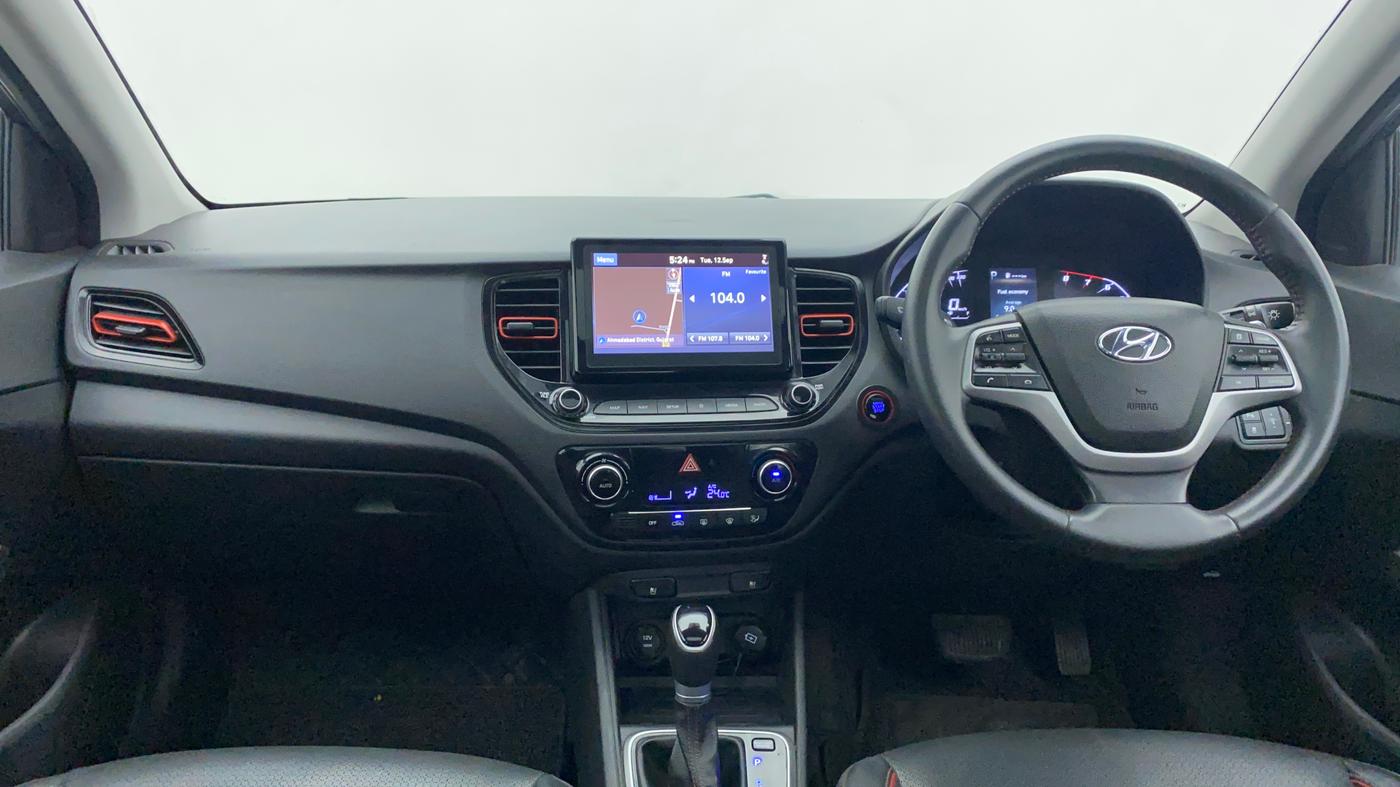 2020 Hyundai Verna SX (O) 1.0 TURBO DCT, Petrol, Automatic, 54,410 km, Dashboard