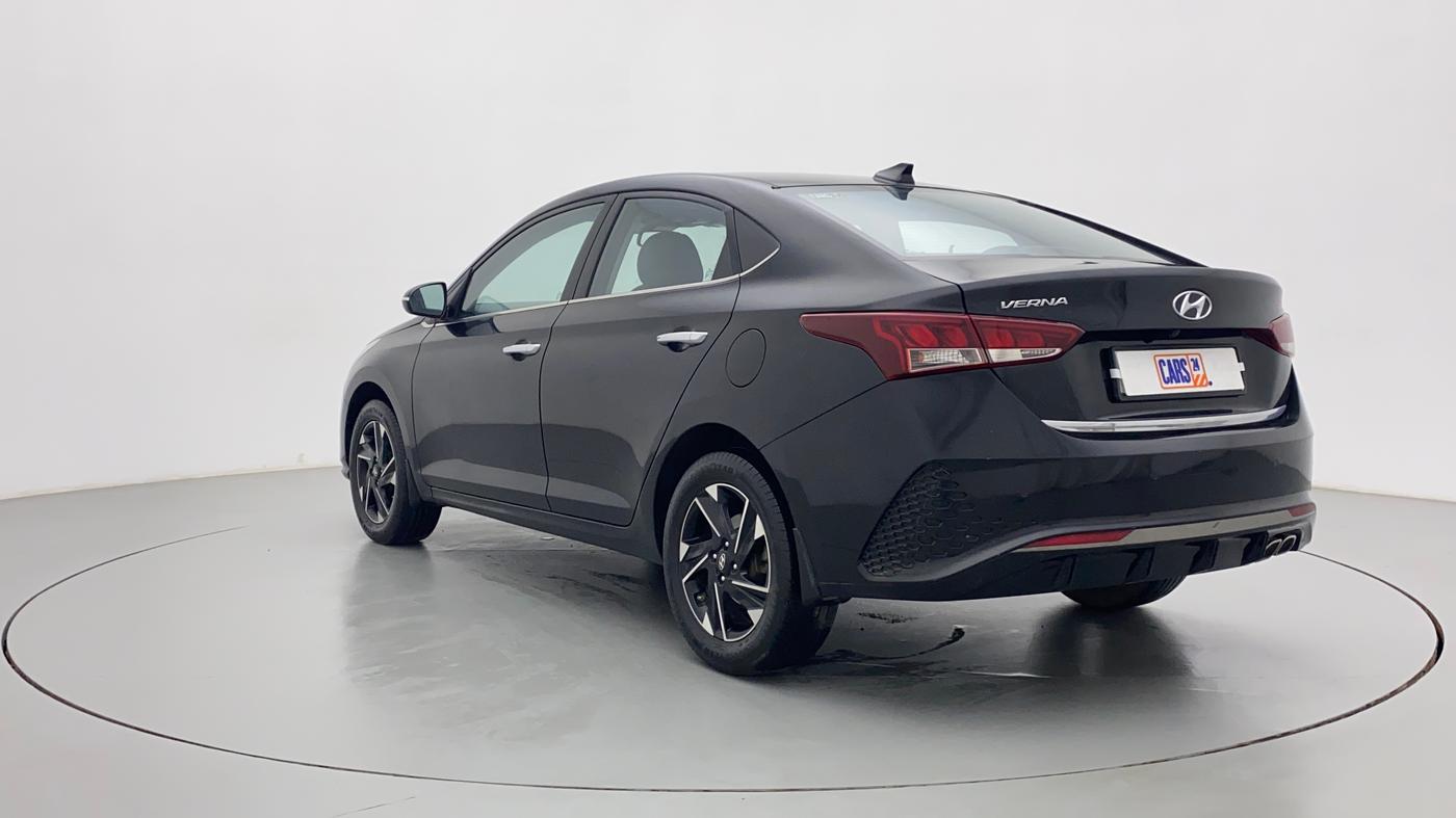 2020 Hyundai Verna SX (O) 1.0 TURBO DCT, Petrol, Automatic, 54,410 km, Left Back Diagonal