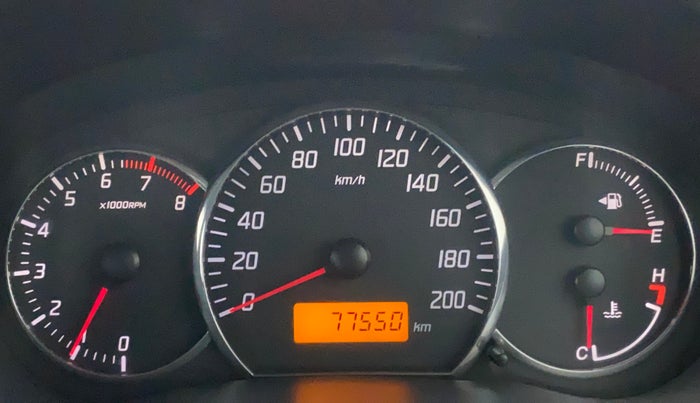 2010 Maruti Swift ZXI, Petrol, Manual, 77,733 km, Odometer Image