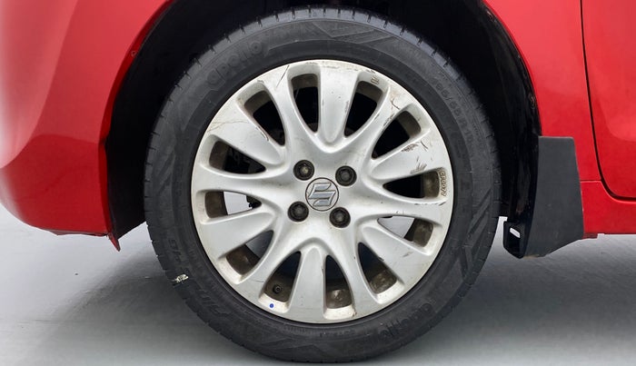 2015 Maruti Baleno ALPHA 1.2 K12, Petrol, Manual, 65,898 km, Left Front Wheel