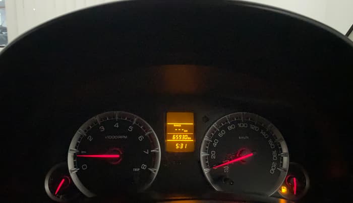 2017 Maruti Swift VXI O, Petrol, Manual, 65,920 km, Odometer Image