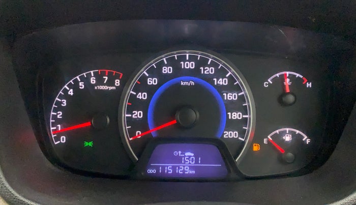 2015 Hyundai Grand i10 SPORTZ 1.2 KAPPA VTVT, Petrol, Manual, 1,15,129 km, Odometer Image