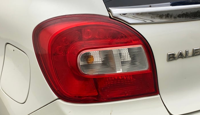 2016 Maruti Baleno ZETA PETROL 1.2, Petrol, Manual, 52,059 km, Left tail light - Minor damage