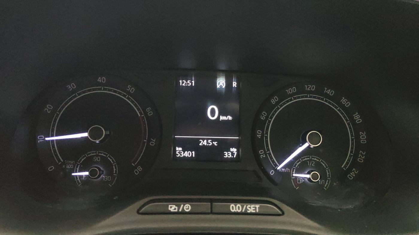 2022 Skoda SLAVIA AMBITION 1.0L TSI AT, Petrol, Automatic, 53,401 km, Odometer Image