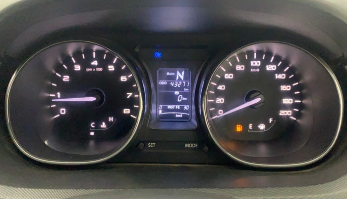 2018 Tata TIGOR XZA PETROL, Petrol, Automatic, 43,225 km, Odometer Image